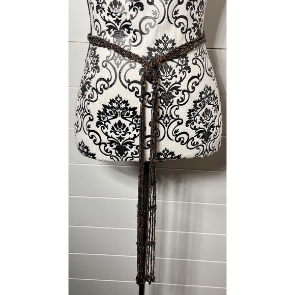 Women Festival Coachella Beaded Belt Viking Witch Gypsy Fairy Whimsigoth - Picture 1 of 6